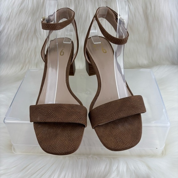 MIX NO.6 SUEDE HELLS SANDALS WOMANS SIZE 8.5 - Picture 1 of 7